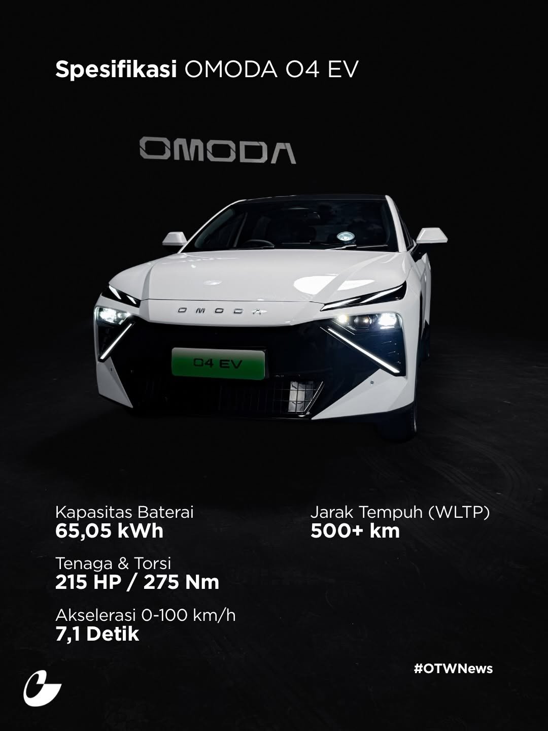 Launching Omoda O4 EV